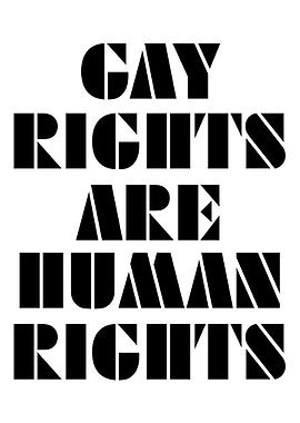 Gay rights are human right