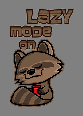 Lazy Raccoon