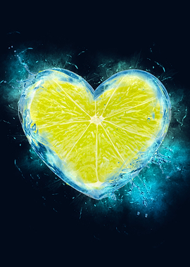 smoky lemon heart