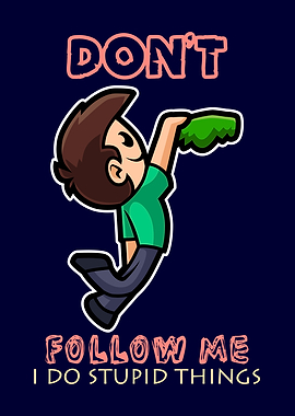 Dont Follow Me Stupid