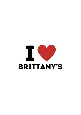 I Love Brittanys Simple