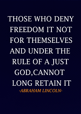 Abraham Lincoln Qoute
