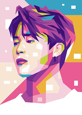 BTS PARK JIMIN POP ART