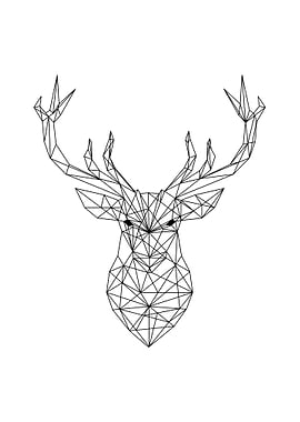 Geometric Deer