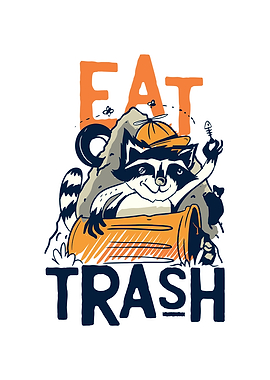 Raccoon Trash Panda Gift