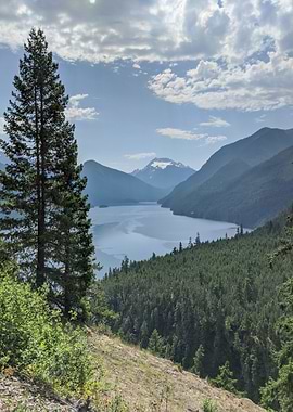 Ross Lake from above