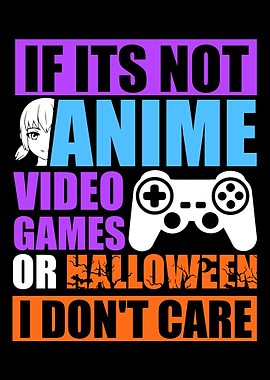 Halloween Gamer Anime