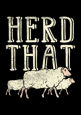 Herd That For Sheep Farmer
