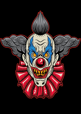 Horror Clown Scary Horror
