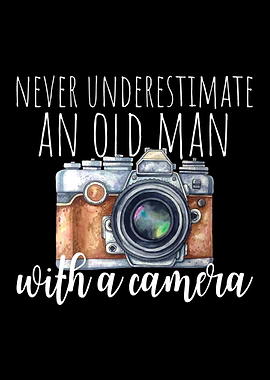 Old Man With A Camera