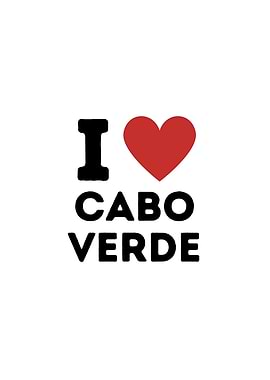 I Love Cabo Verde Simple