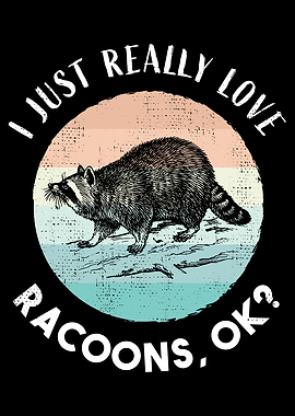 I just really love Racoons
