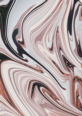 Abstract 01 White Cream