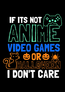 Halloween Gamer Anime