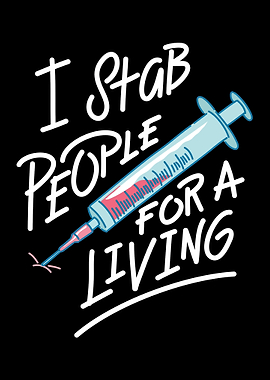 I Stab People For A Living