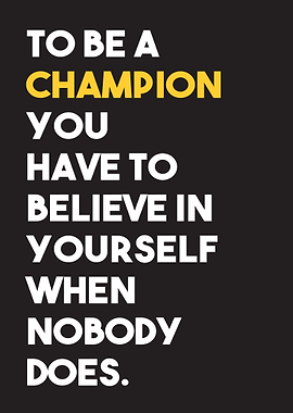 Believe in Yourself Quote