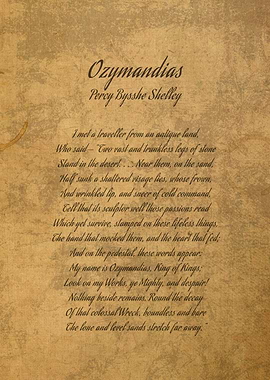 Ozymandias by Percy Bysshe