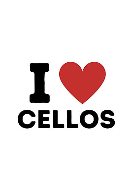I Love Cellos Simple Heart