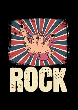 Rock Gesture Chord Music