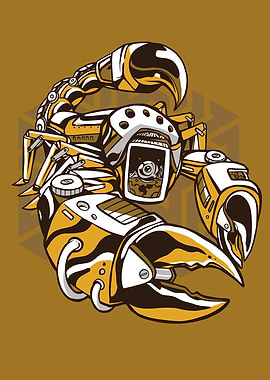 Steampunk Scorpion Design