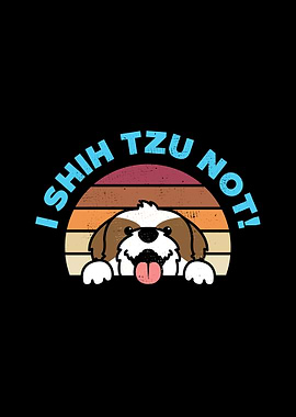 Funny I Shih Tzu Not