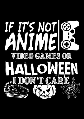 Halloween Gamer Anime