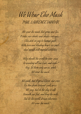 We Wear The Mask Poem