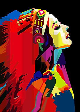 Apache Pop Art WPAP