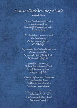 Because I Could Not Stop