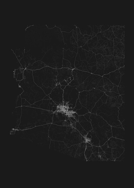 Roads of Arizona Map