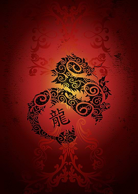 Chinese Tribal Dragon
