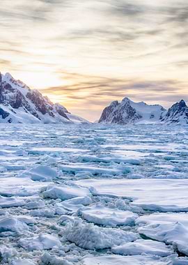 Sunset Lemaire Channel