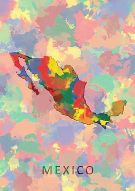 Mexico Outline Map