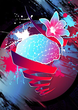 Abstract Mind illustration