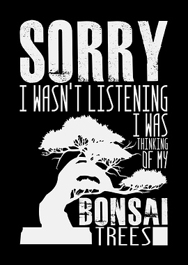 Bonsai Saying Tree Penjing