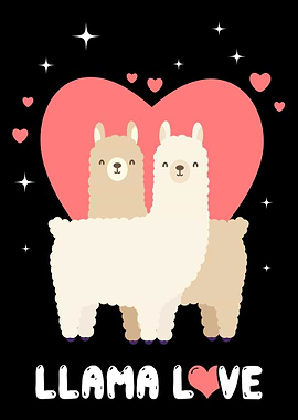 Funny Lama Alpaca Gift