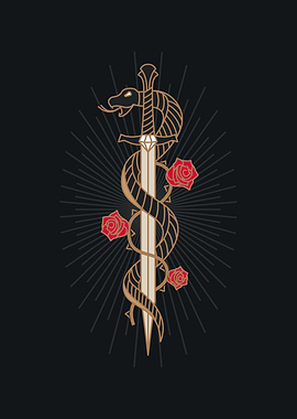 Swords Serpents and Roses