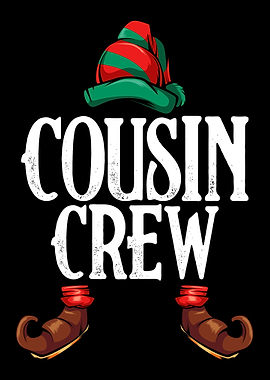 Cousin Crew Elf Family Mat