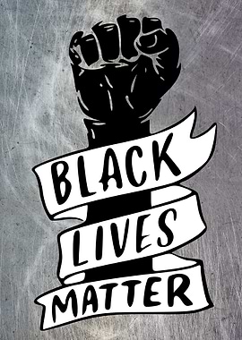 BLACK LIVES MATTER BANNER