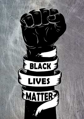 BLACK LIVES MATTER METAL