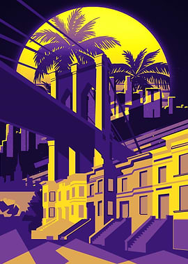 Brocklyn Bridge Retro