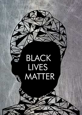 BLACK LIVES MATTER FACE