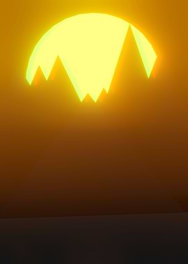 Sunny Mountains Glitched