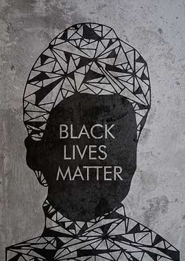 BLACK LIVES MATTER WOMAN