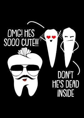 Dentist Cute Tooth Filling