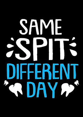 Dentist Funny Mouth Spit