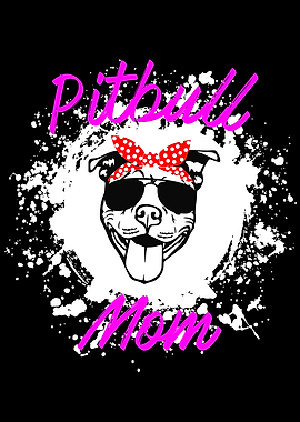 Pitbull mom