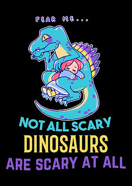 sleeping girl dinosaur gif