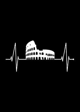 Rome Colosseum Heartbeat