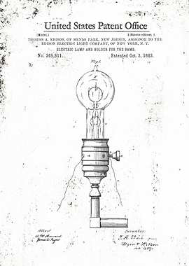 Edison Electric Lamp